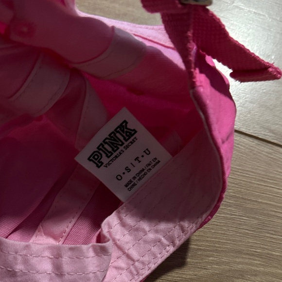 PINK Victoria's Secret Bright Pink Cap - Picture 2 of 3